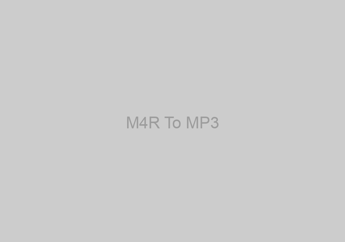 M4R To MP3
